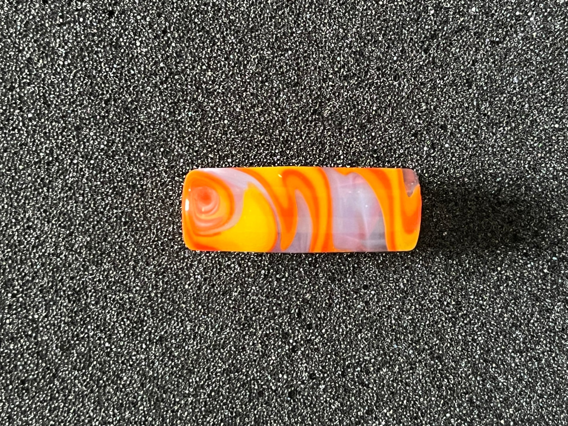 11,1 x 30mm - Multi-Layer & Multi-Farb - Unikat von Melty Glass