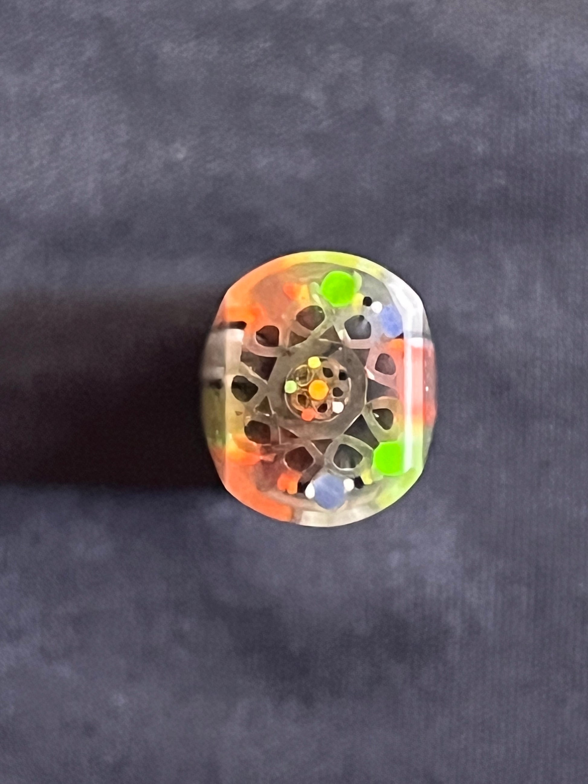11mm - WYG Glass -Electric Forest Festival - UC - Flat Bill