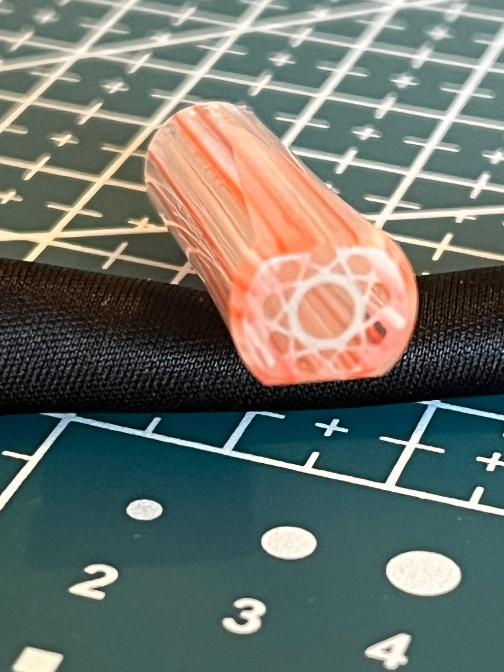 10mm - WYG Glass - CHERRY BLOSSOM - Flat Bill