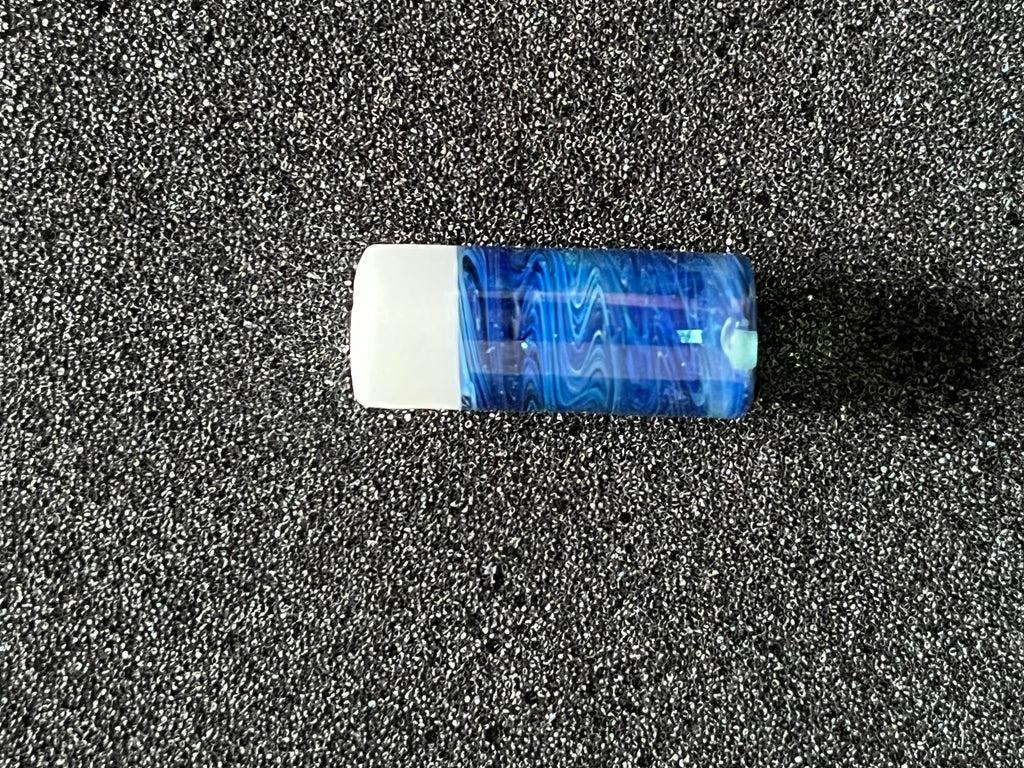 10,9 x 27mm - Multi-Layer & Multi-Farb - Unikat von Melty Glass