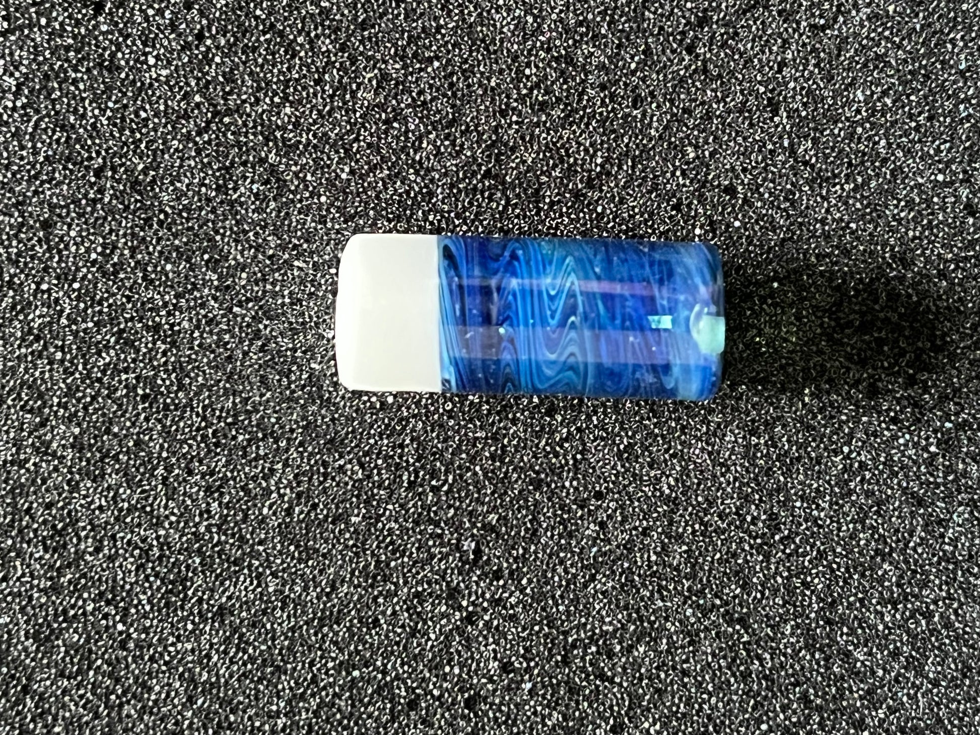 10,9 x 27mm - Multi-Layer & Multi-Farb - Unikat von Melty Glass