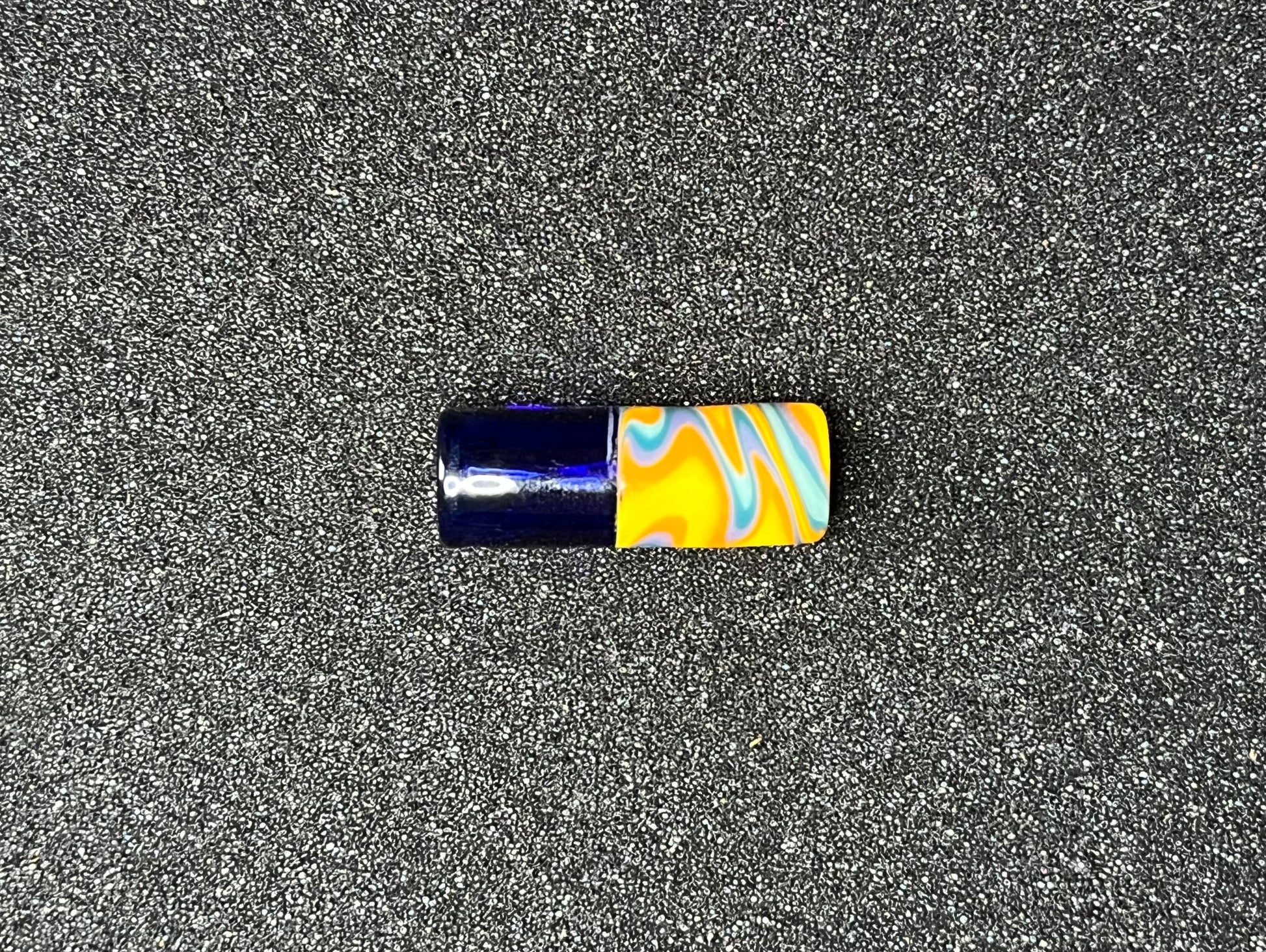10,9 x 29mm - Unikat von Melty Glass