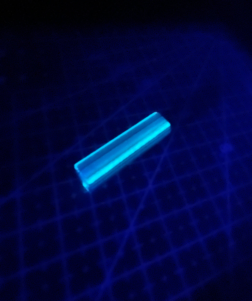 10,1mm - WYG Glass - Aqua Glow Spring Sunset - Flat Duckbill