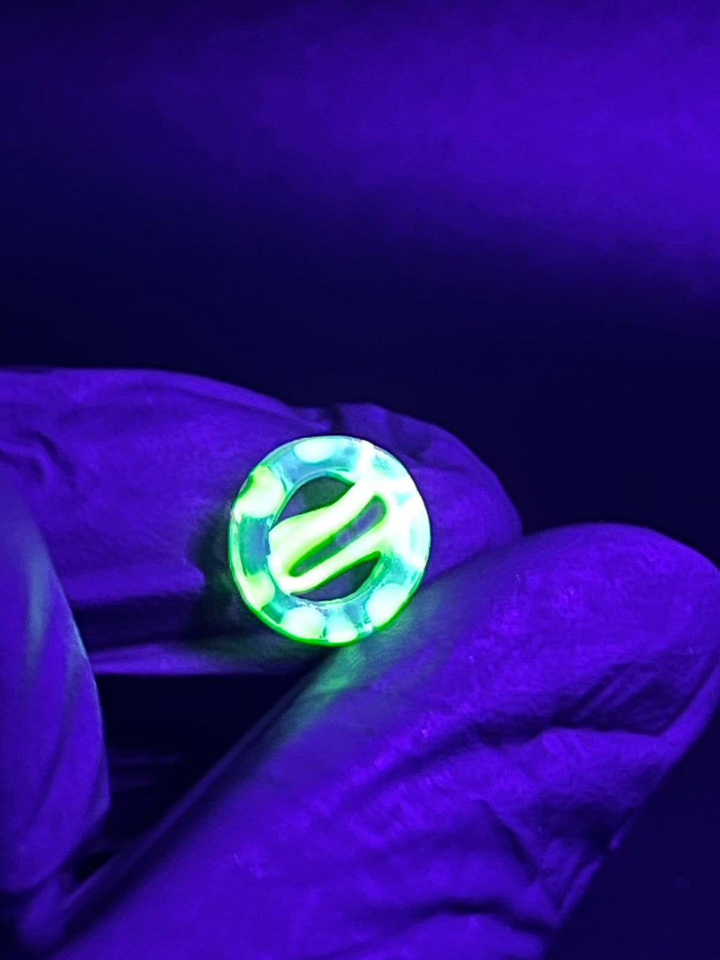 13mm - Tye Glass Art - USA - UV Reaktiv