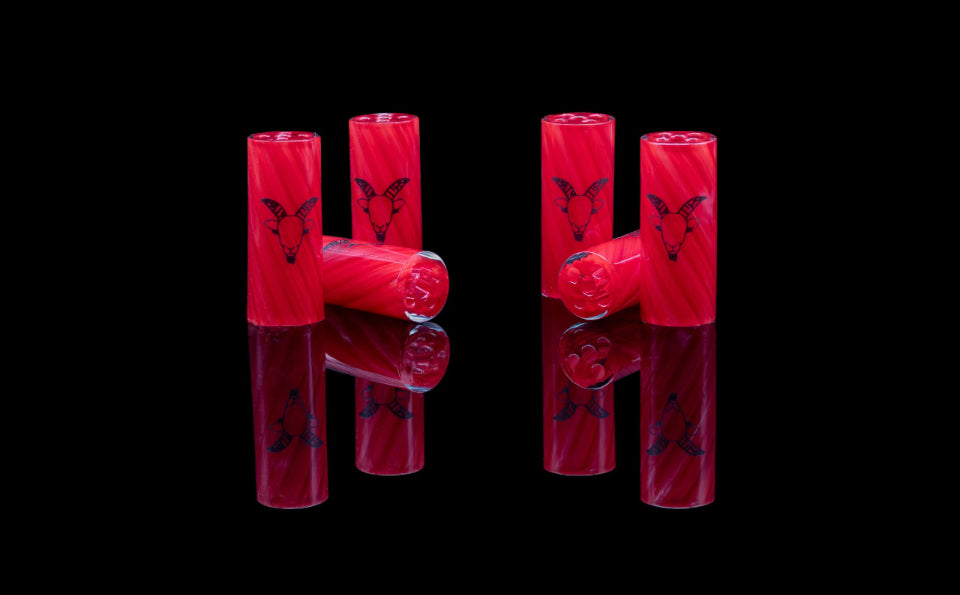 10mm - Red Cran  - Roll with the Goat - USA