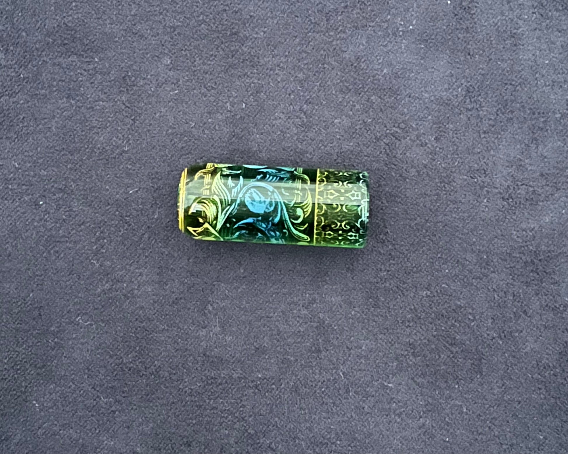 12,1mm - Hologramm Glas Tip von Mothershipglass