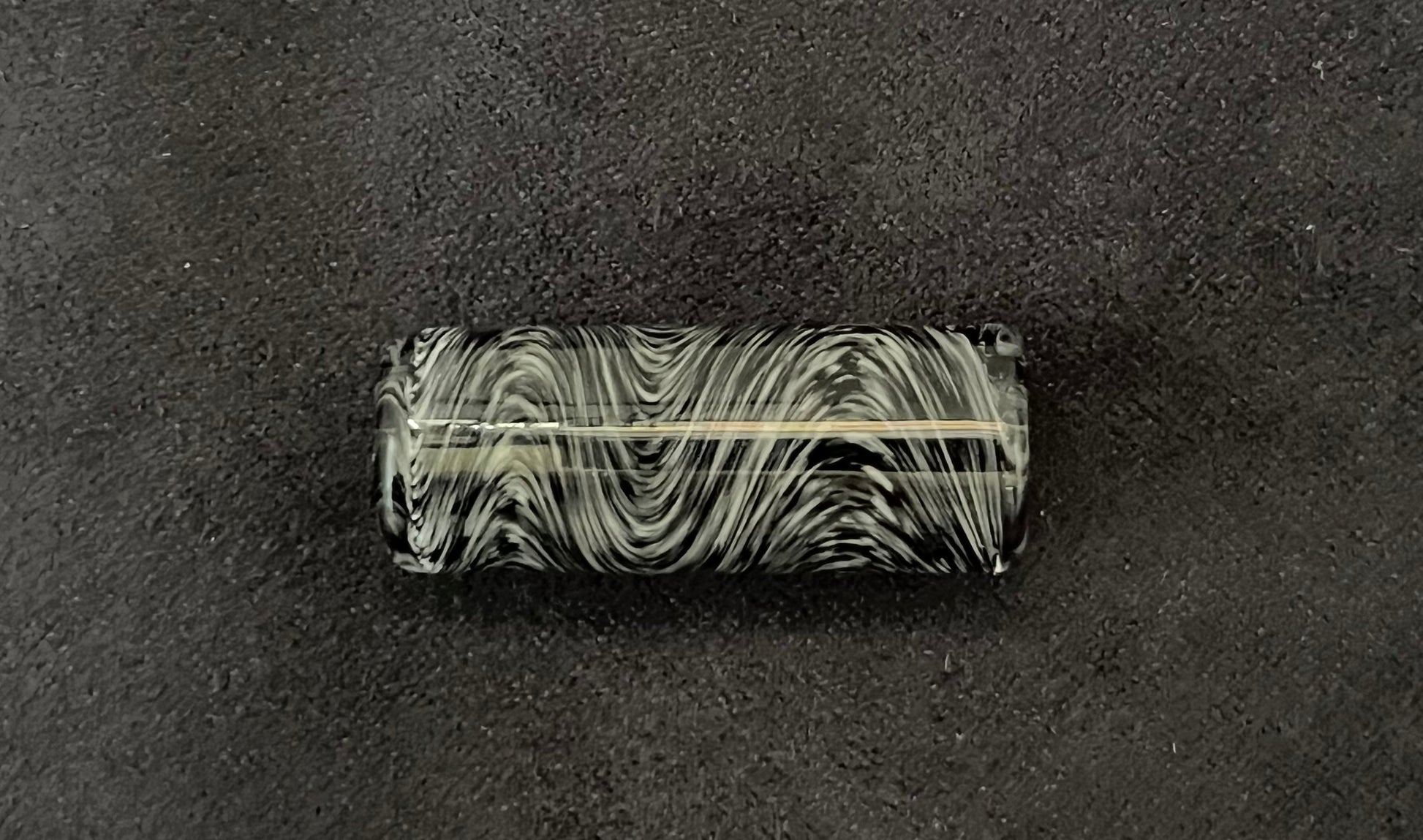 11,2 mm x 29,3mm - Unikat High Dusty Glas