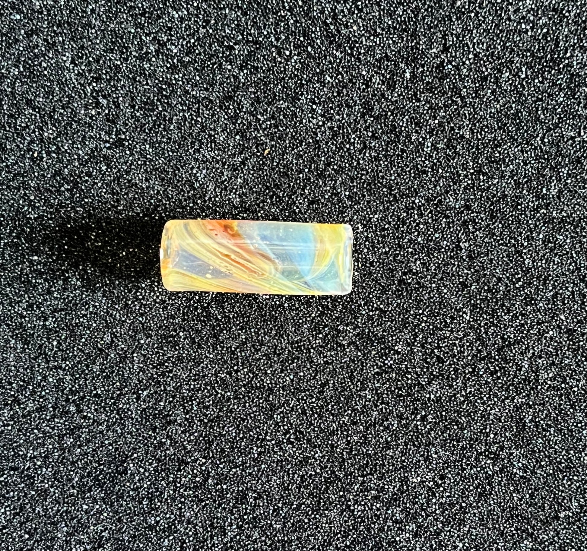 11 x 28mm - Unikat von Melty Glass