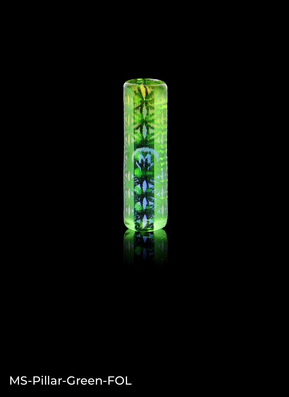 Hologramm Pillar - Flower of Life - Mothership Glass