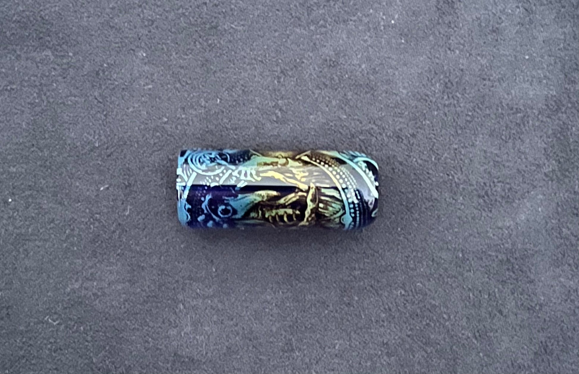 12,4mm - Hologramm Glas Tip von Mothershipglass