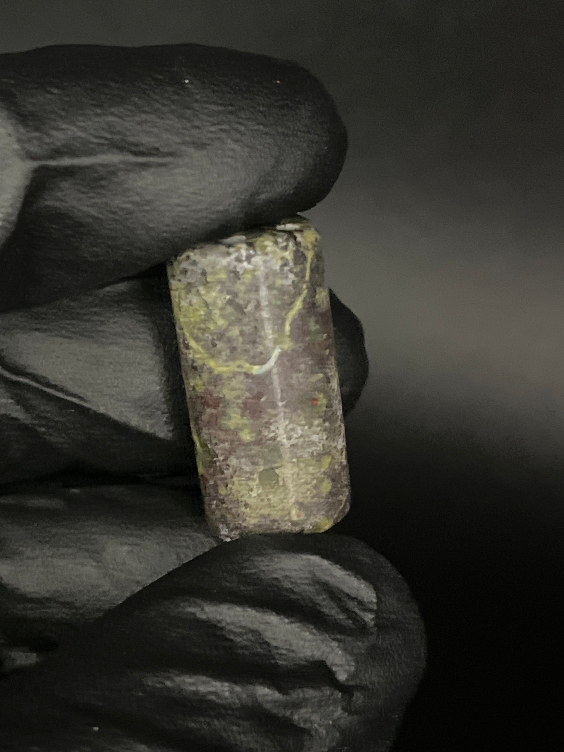 11,6mm - Drachenjaspis - Epidot Quarzit - Goblin Filter - Made in Germany