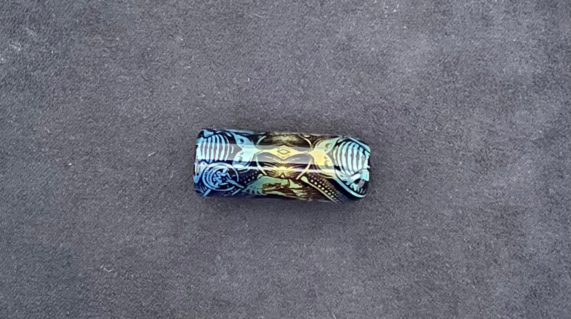 12,4mm - Hologramm Glas Tip von Mothershipglass
