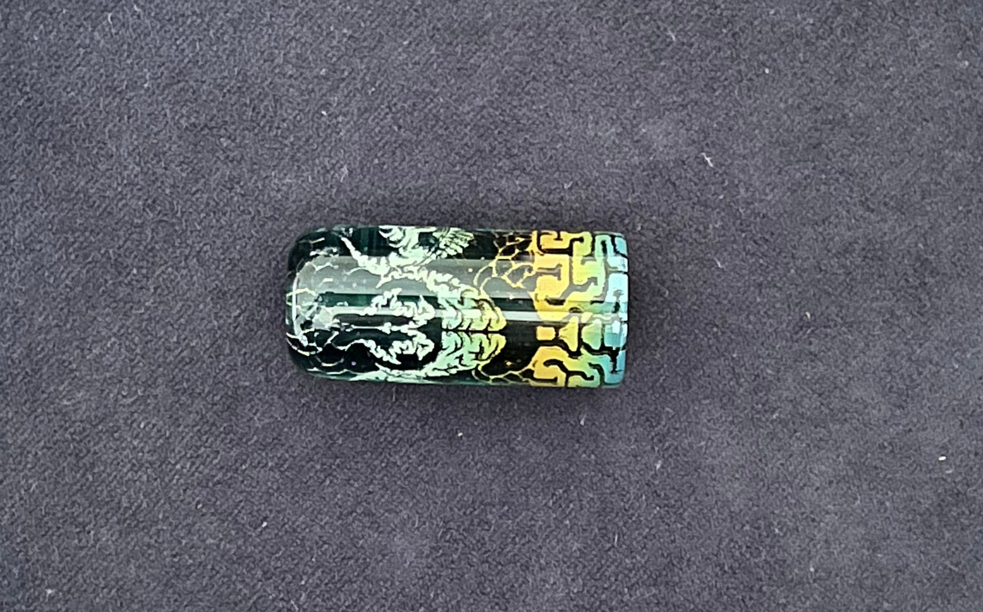 13,4mm - Hologramm Glas Tip von Mothershipglass