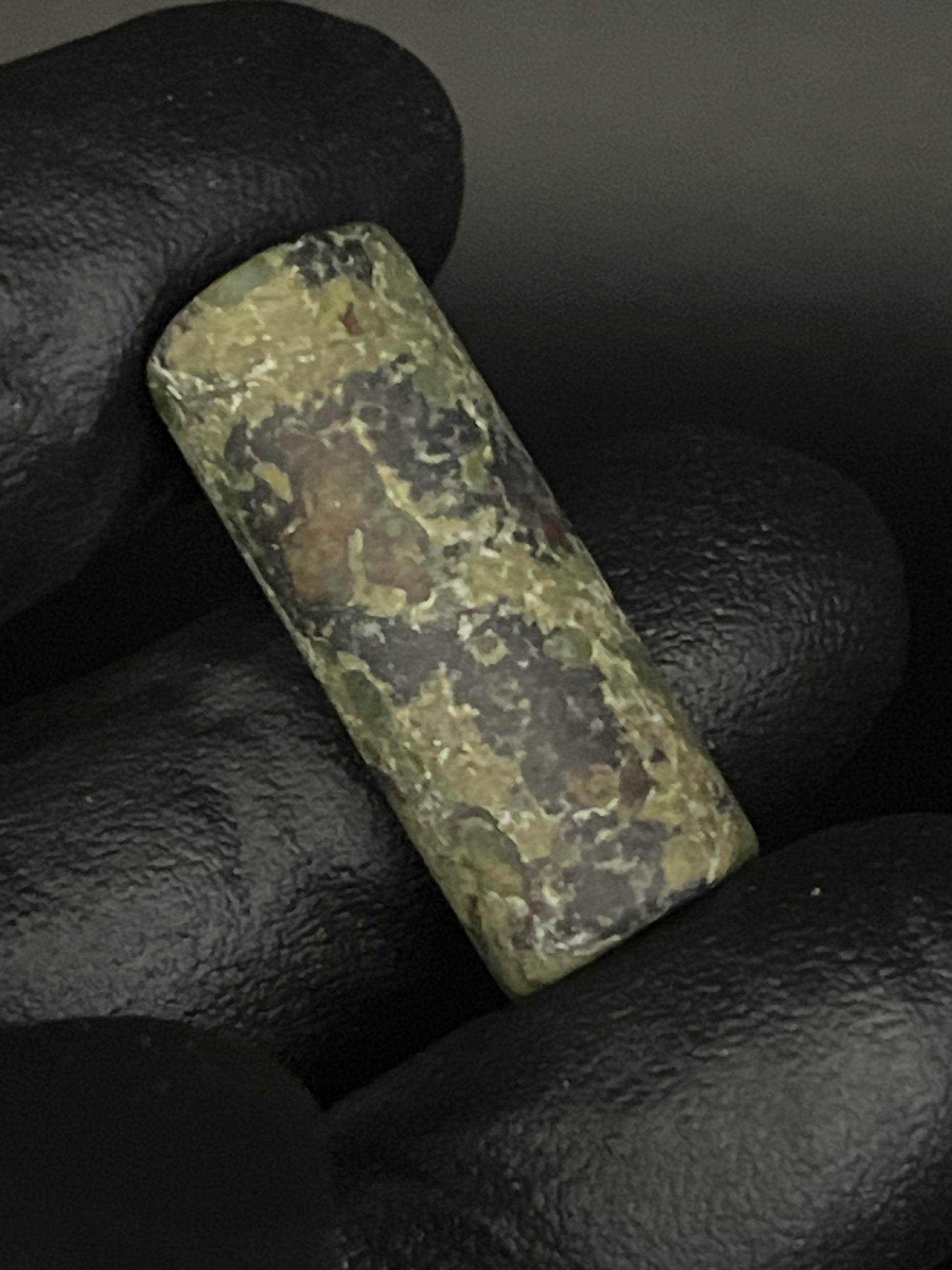12mm - Drachenjaspis - Epidot Quarzit - Goblin Filter - Made in Germany