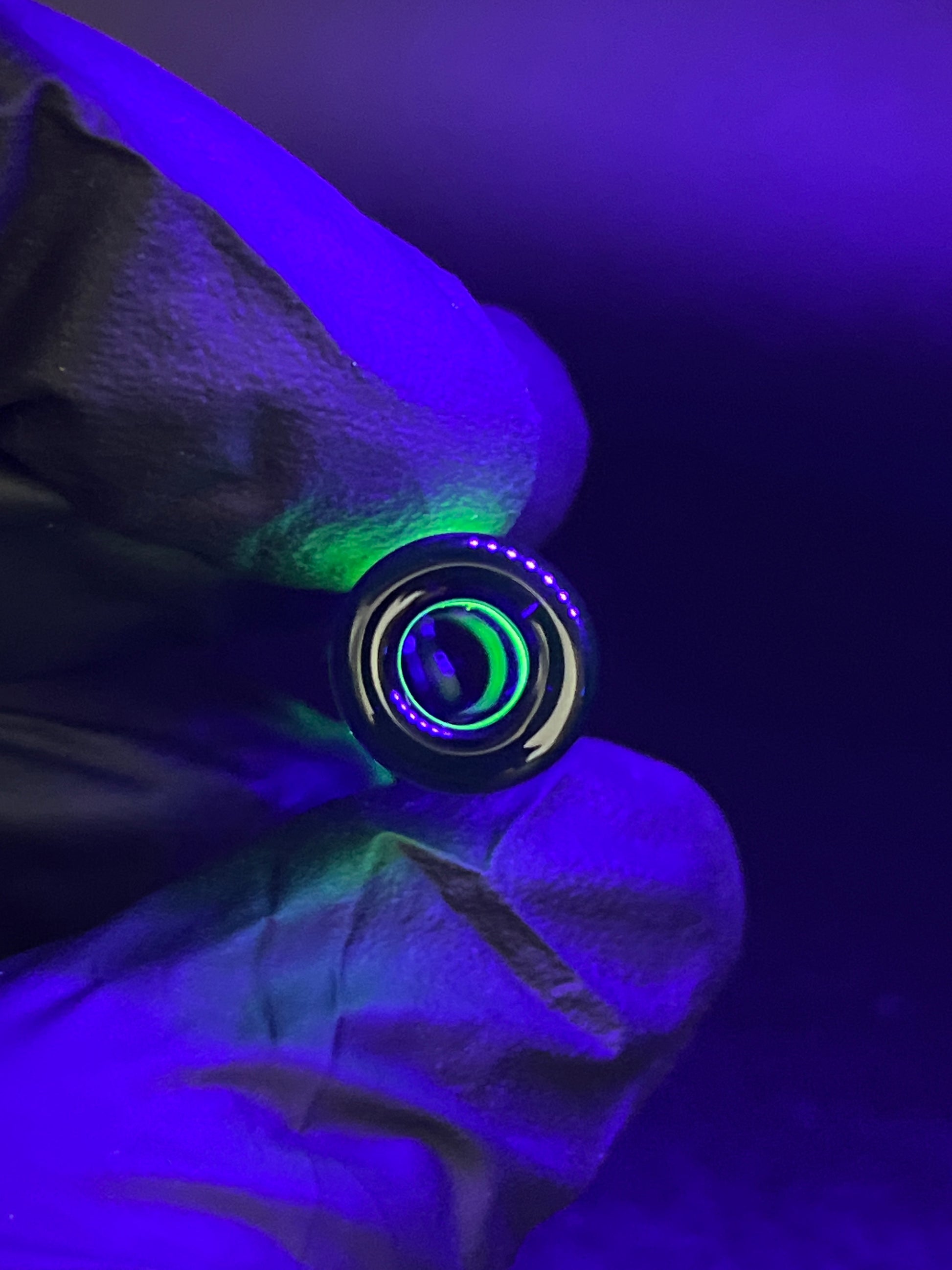 11,5mm - Glaskosmos - Made in Germany - UV Reaktiv