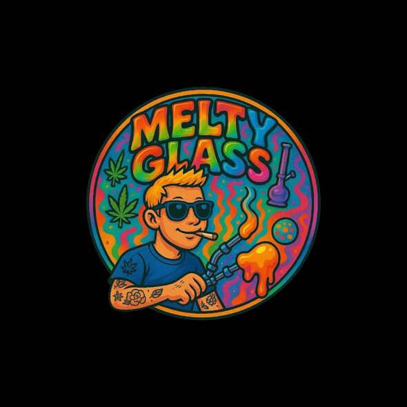 10,1 x 35,2mm - Unikat von Melty Glass