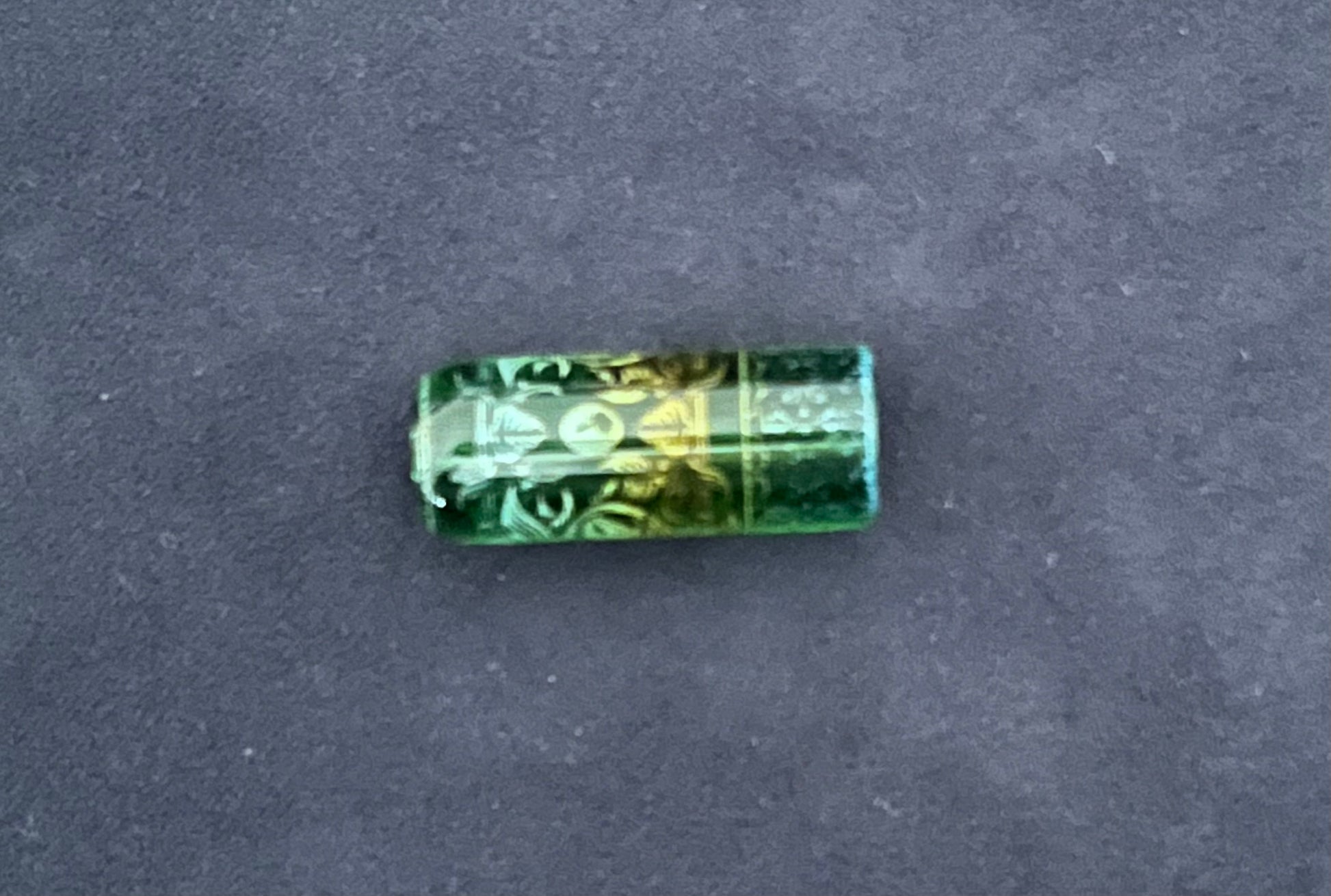 12,3mm  - Hologramm Glas Tip von Mothershipglass