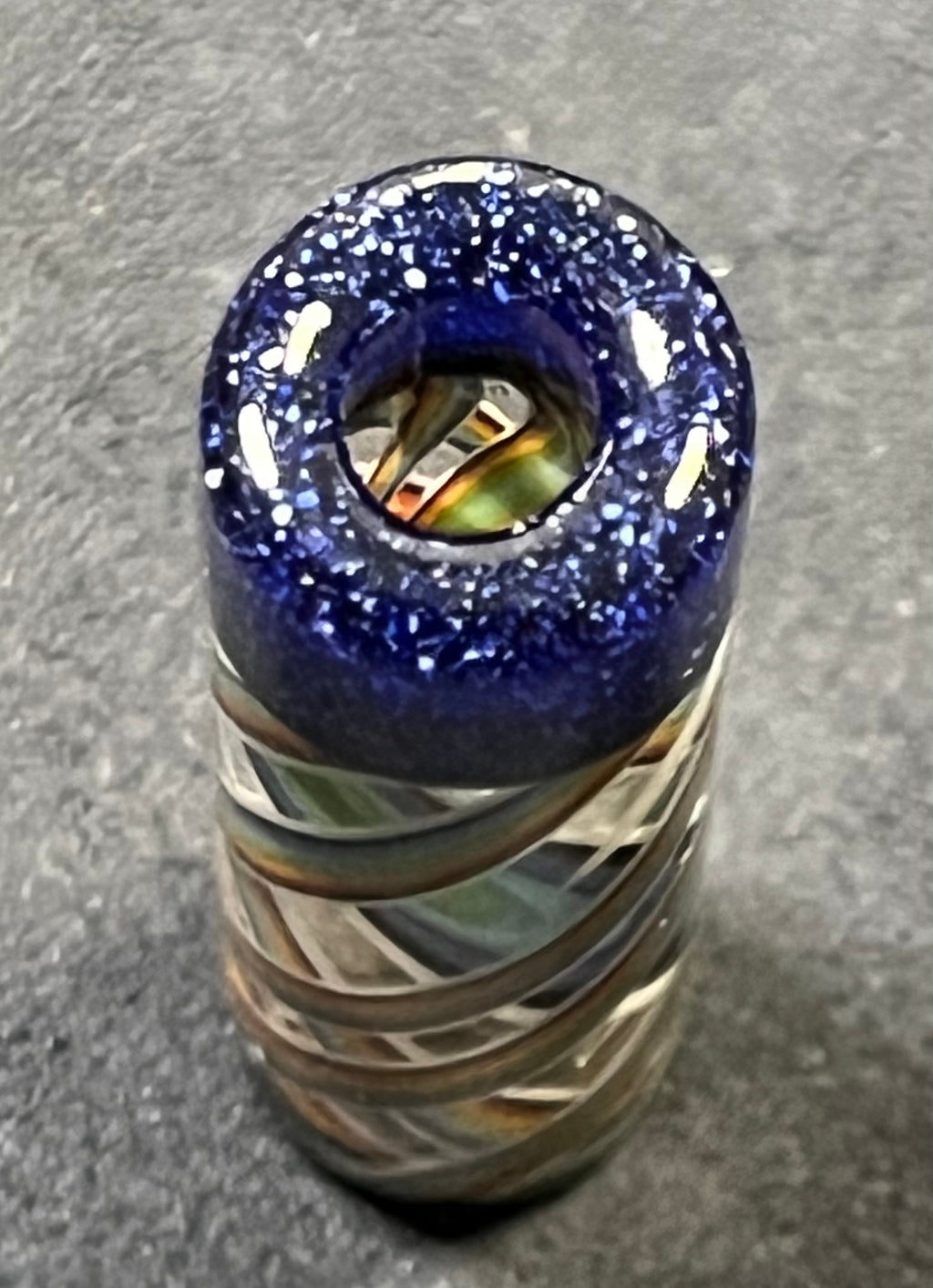 12 mm x 39 mm – Multicolor & Multi-Schicht, Unikat von James Wilson