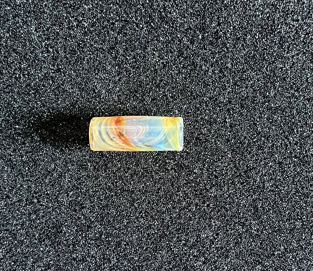 11 x 28mm - Unikat von Melty Glass