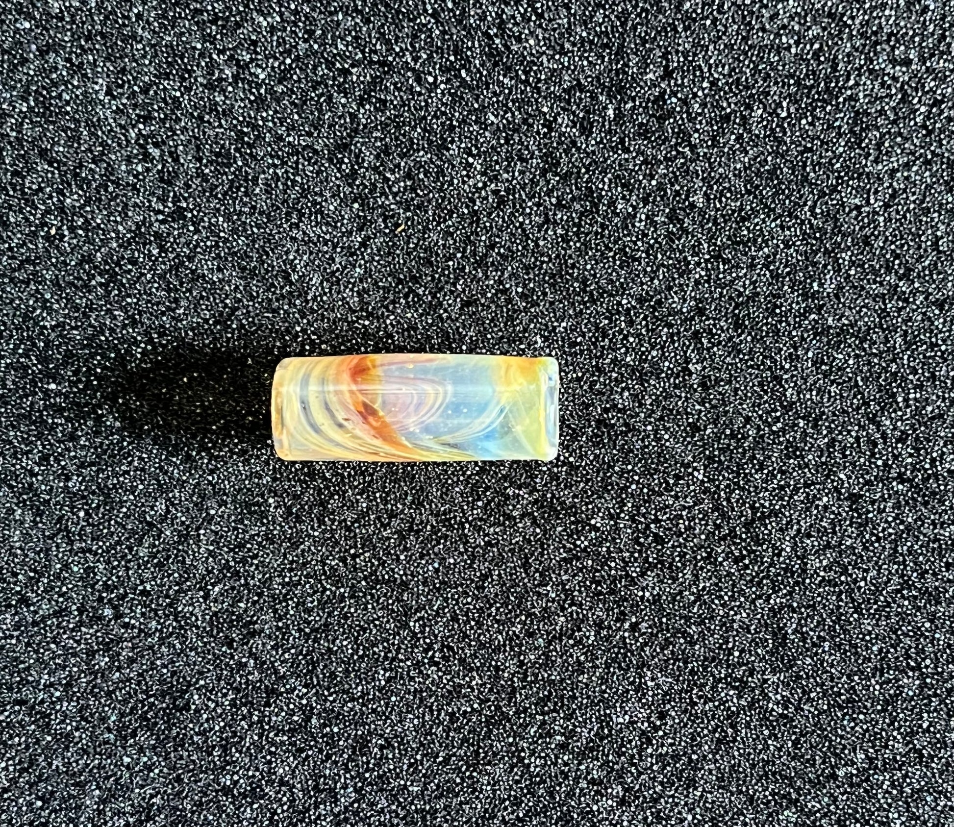 11 x 28mm - Unikat von Melty Glass
