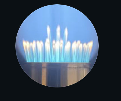 12,4 x 32,9mm - BradBGlass - Oasis Flamework - USA