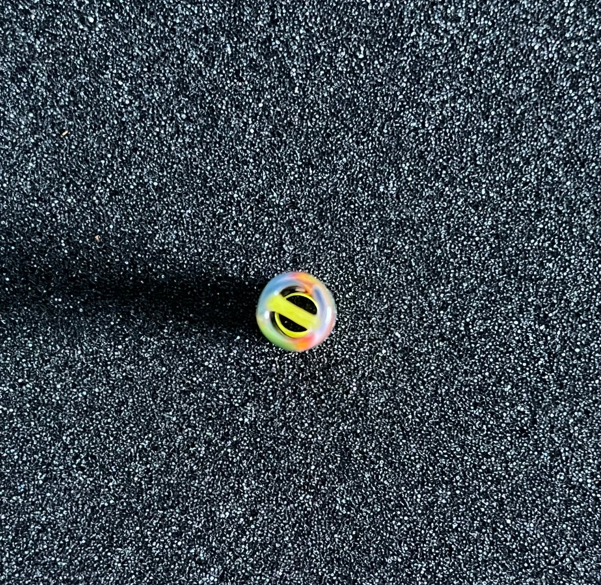 9,1 x 34,4mm - Unikat von Melty Glass