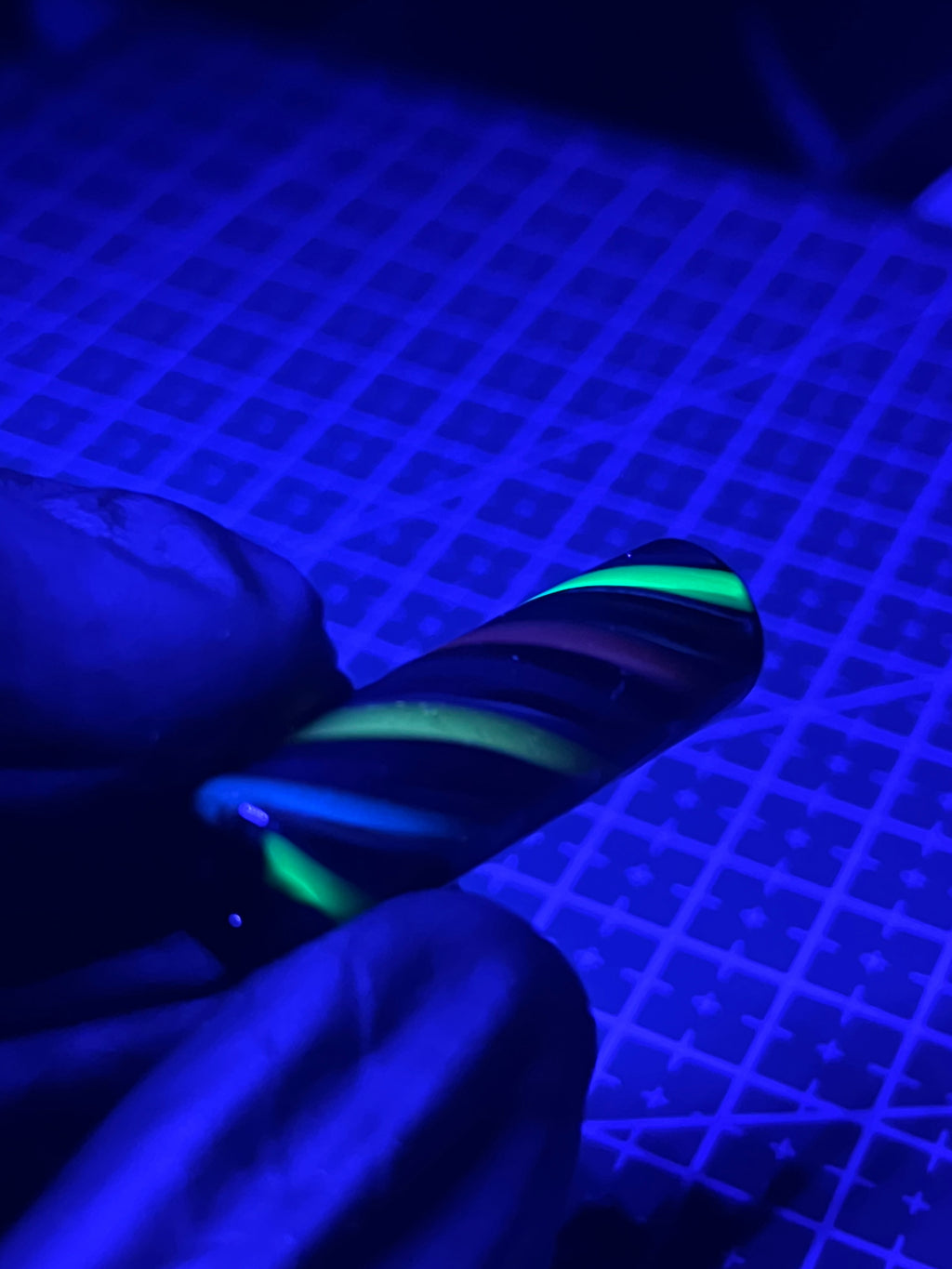 10,5mm - Glaskosmos - Made in Germany - UV Reaktiv