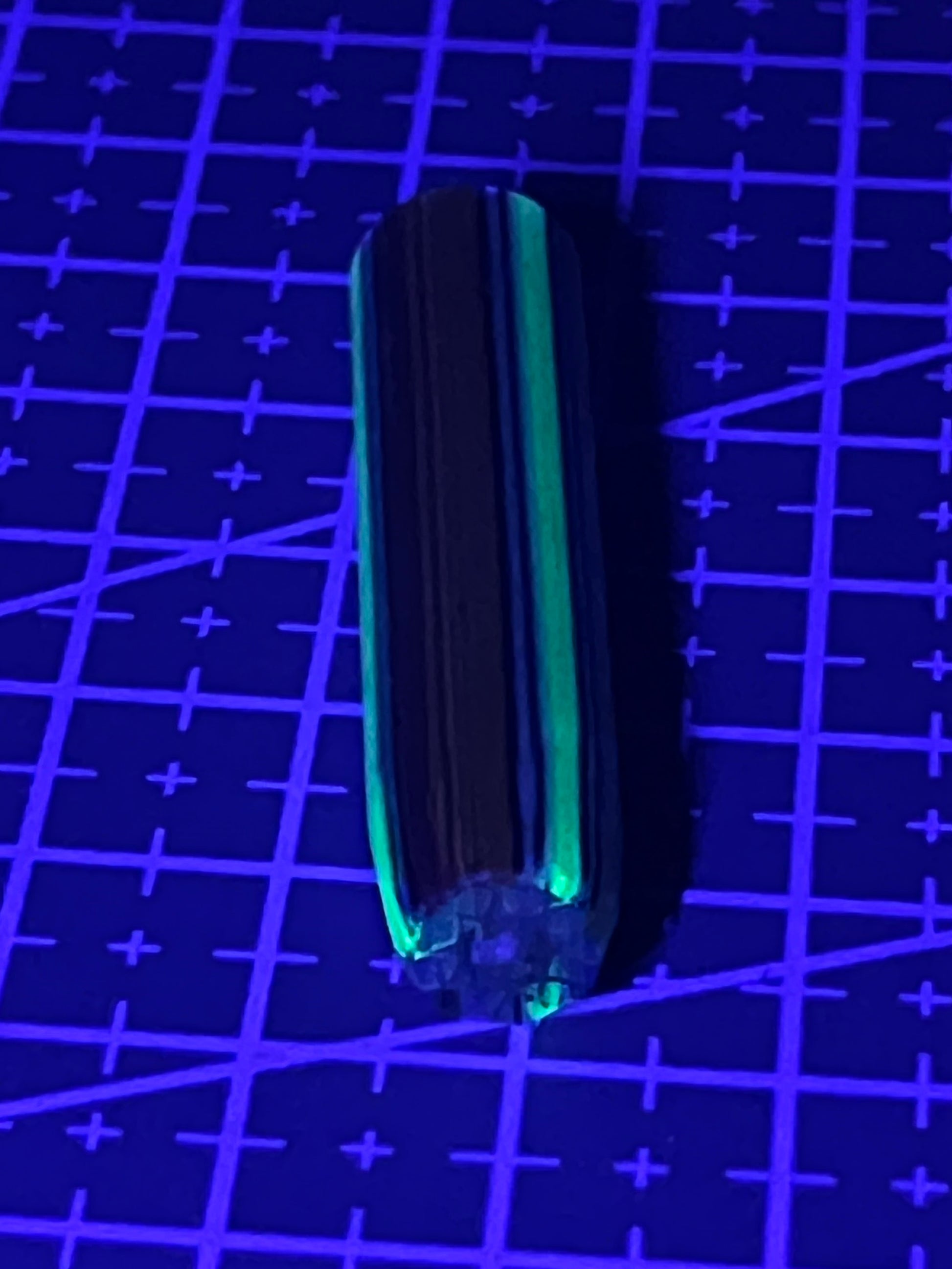 10mm - WYG Glass - Heritage Dichro - UV - Faceted