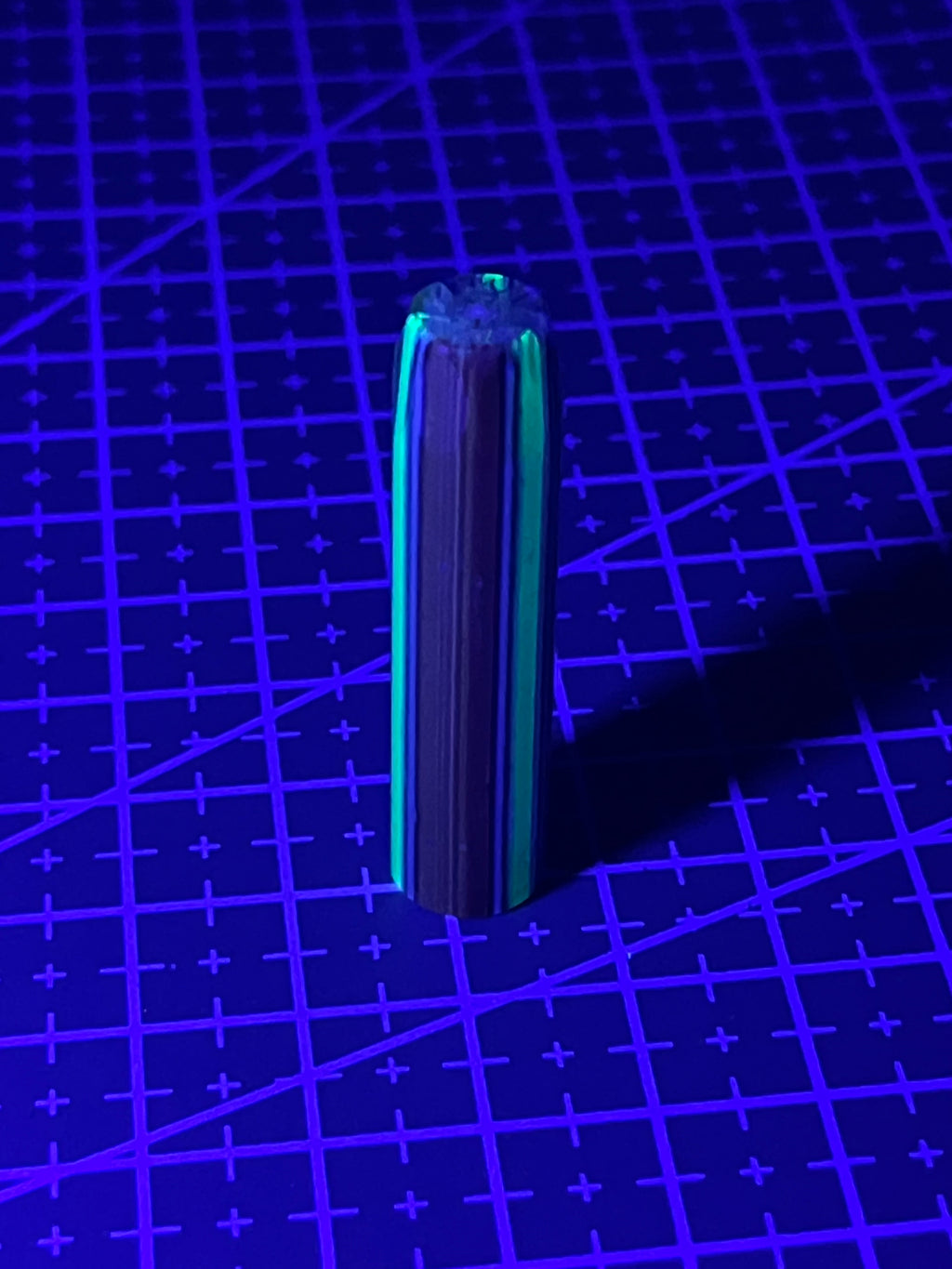 10mm - WYG Glass - Heritage Dichro - UV - Faceted