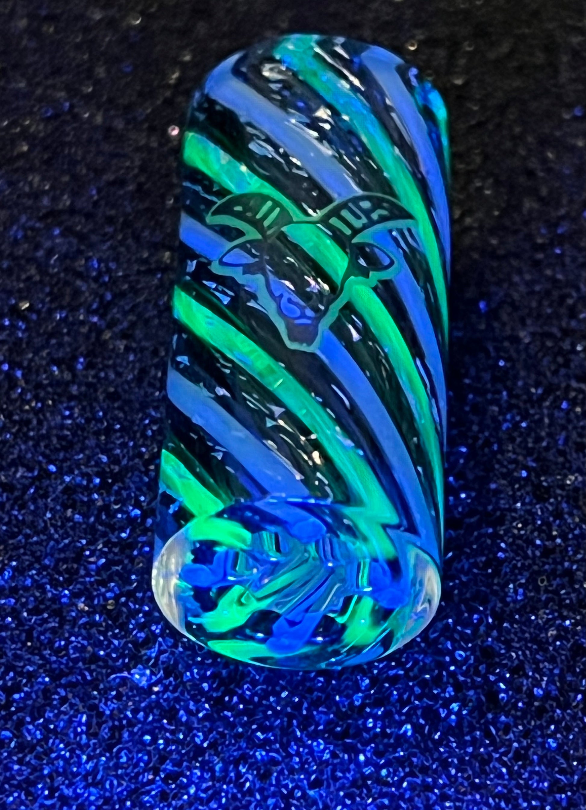 11mm- Lake Monster - Dichro & UV - Roll with the Goat - USA