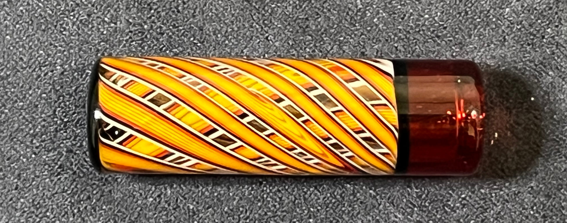 12 mm x 39 mm – Multicolor & Multi-Schicht, Unikat von James Wilson
