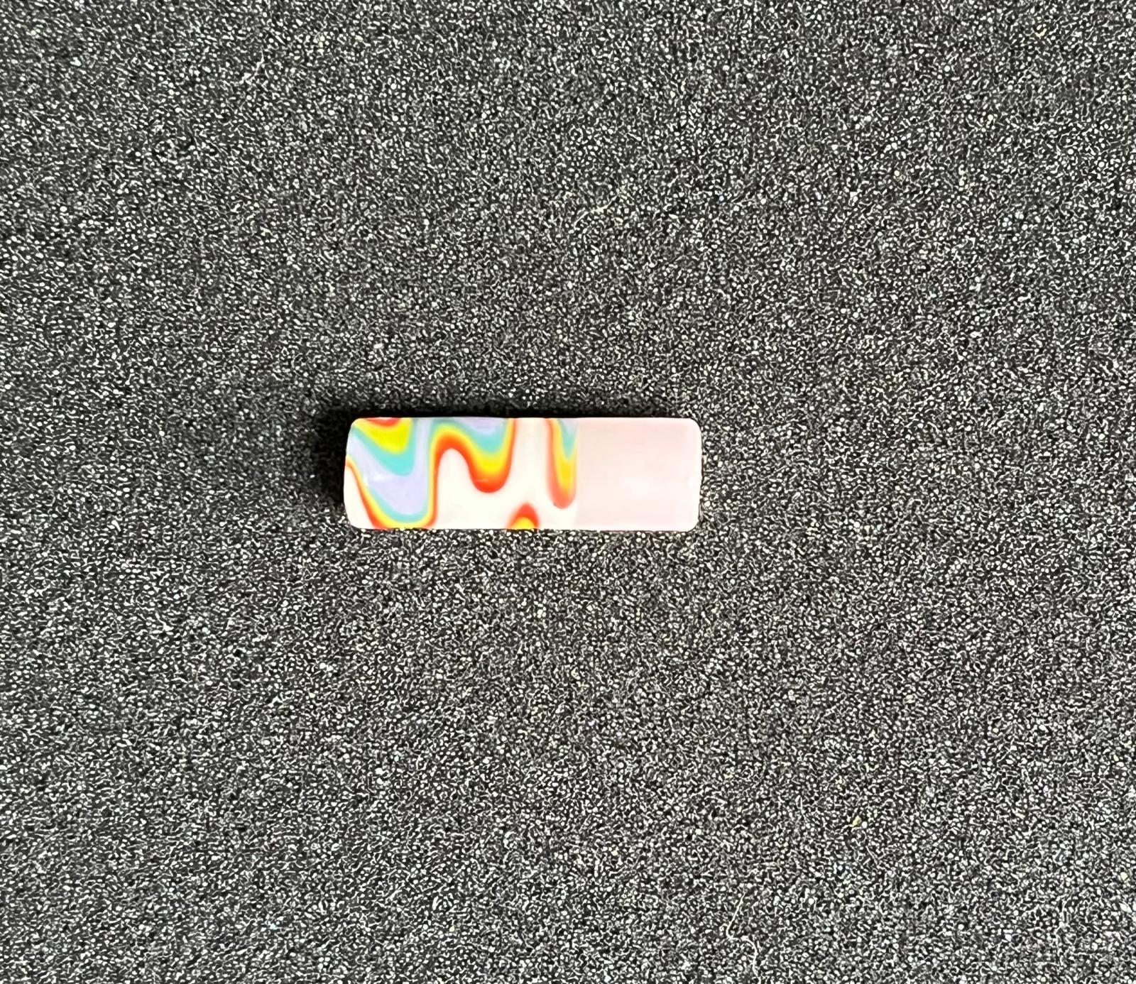 10 x 31,5 mm - Unikat von Melty Glass