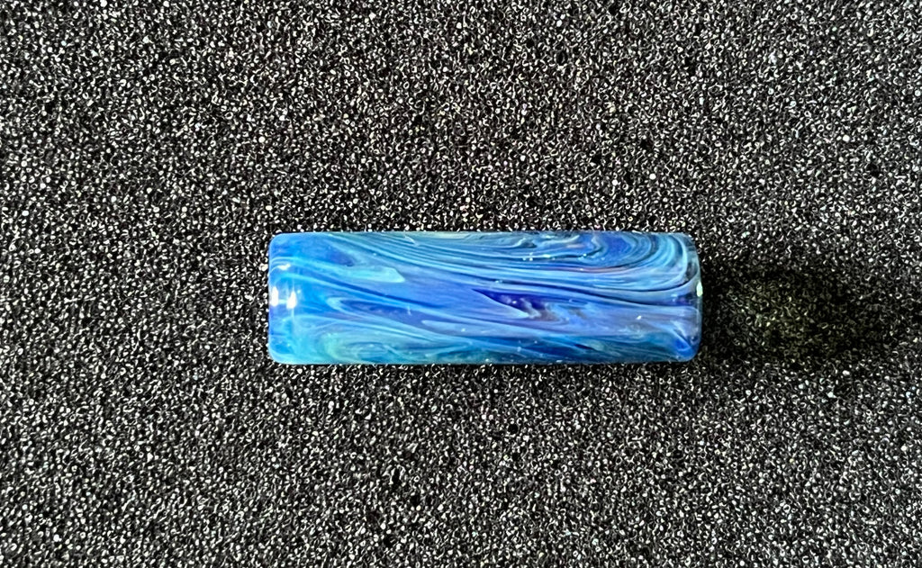 9,9 x 32mm - Multi-Layer & Multi-Farb - Unikat von Melty Glass