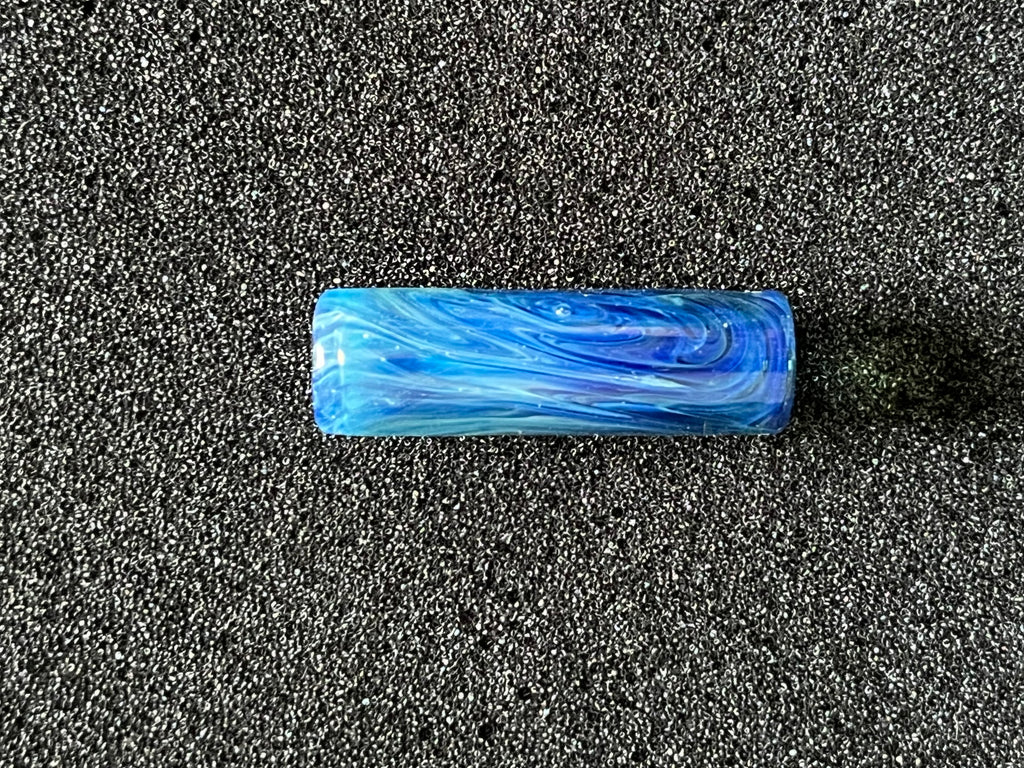 9,9 x 32mm - Multi-Layer & Multi-Farb - Unikat von Melty Glass