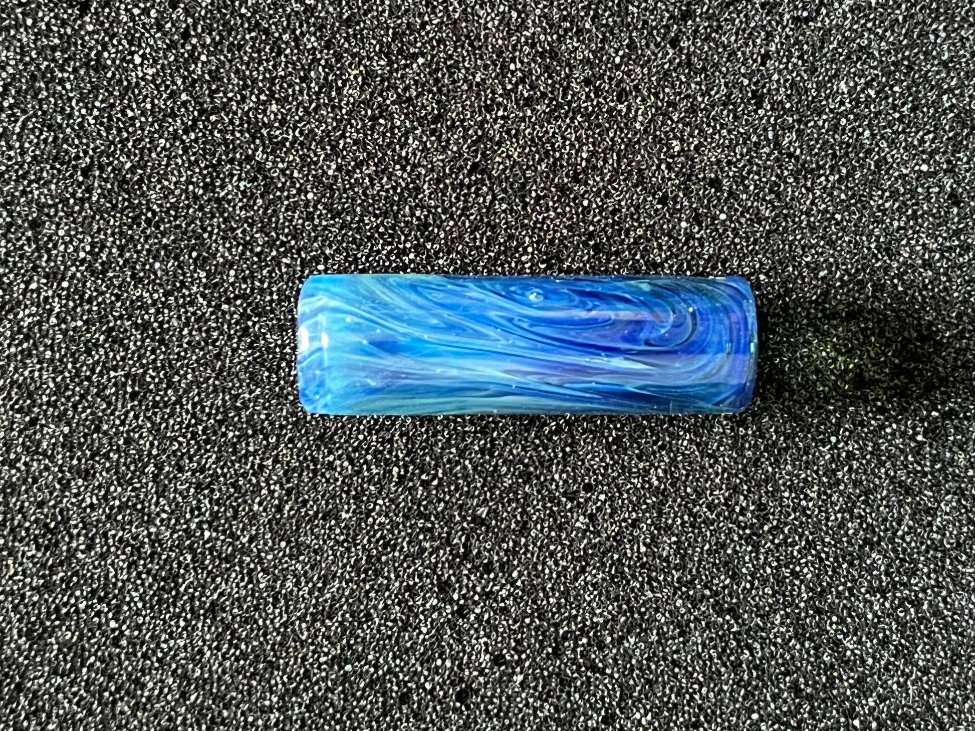 9,9 x 32mm - Multi-Layer & Multi-Farb - Unikat von Melty Glass