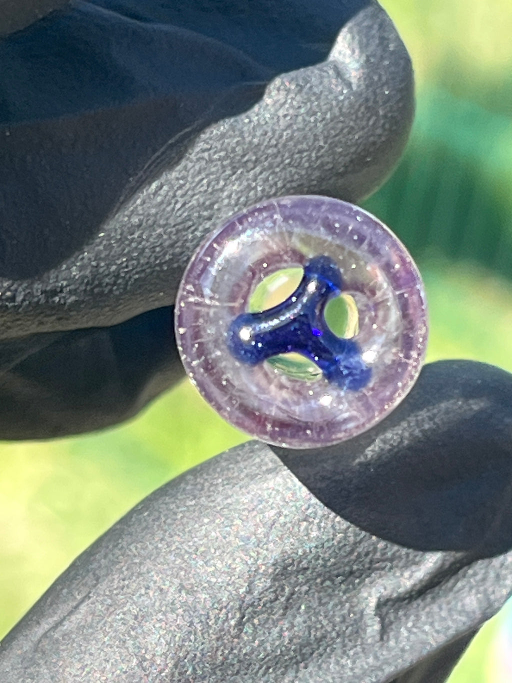 12,8mm - Glaskosmos - UV Reaktiv - Made in Germany