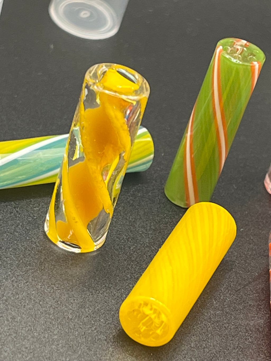 7-9mm - Glas Tip Bundel - 10Stück im Mix