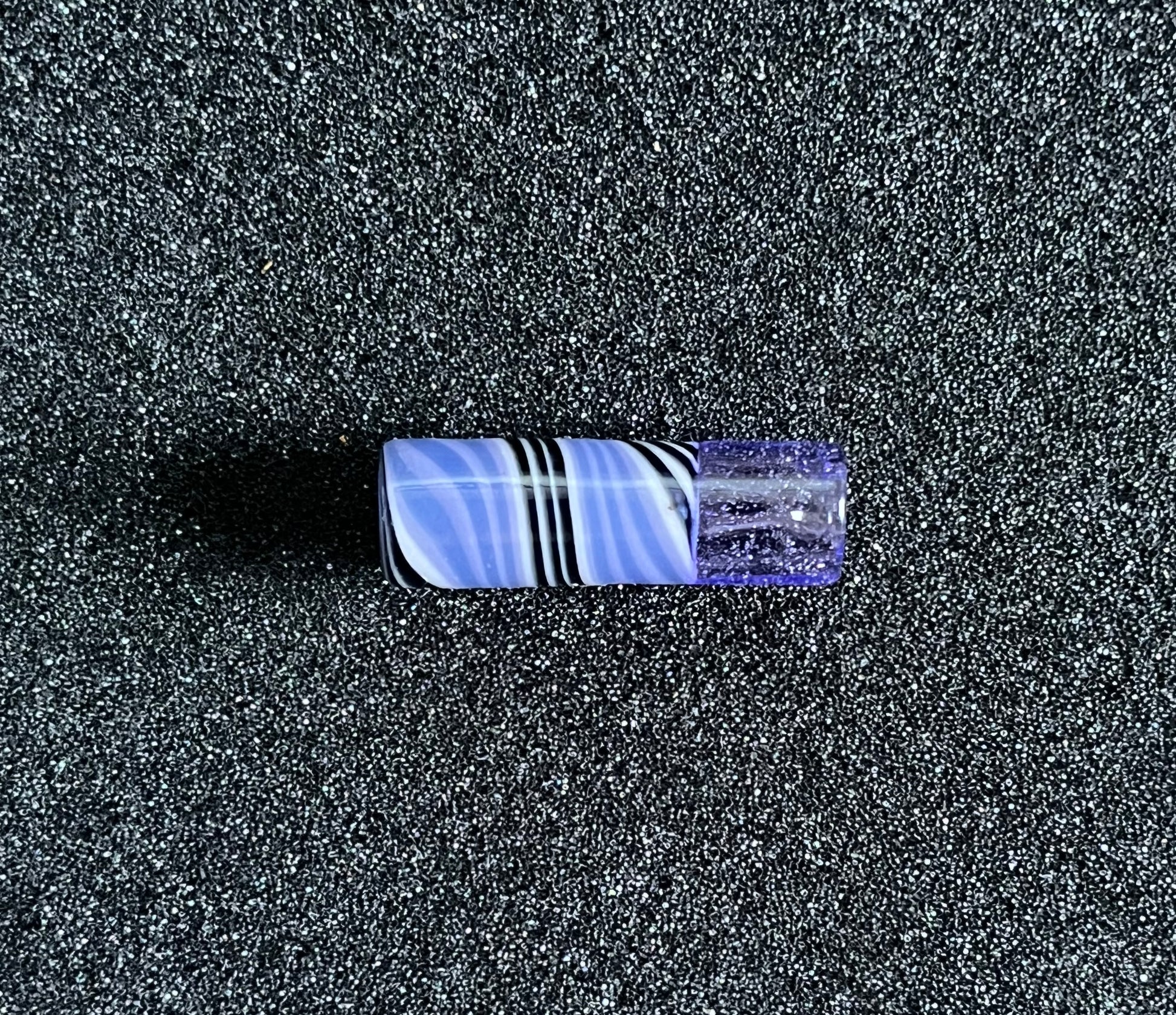 11,6 x 36mm - Unikat von Melty Glass