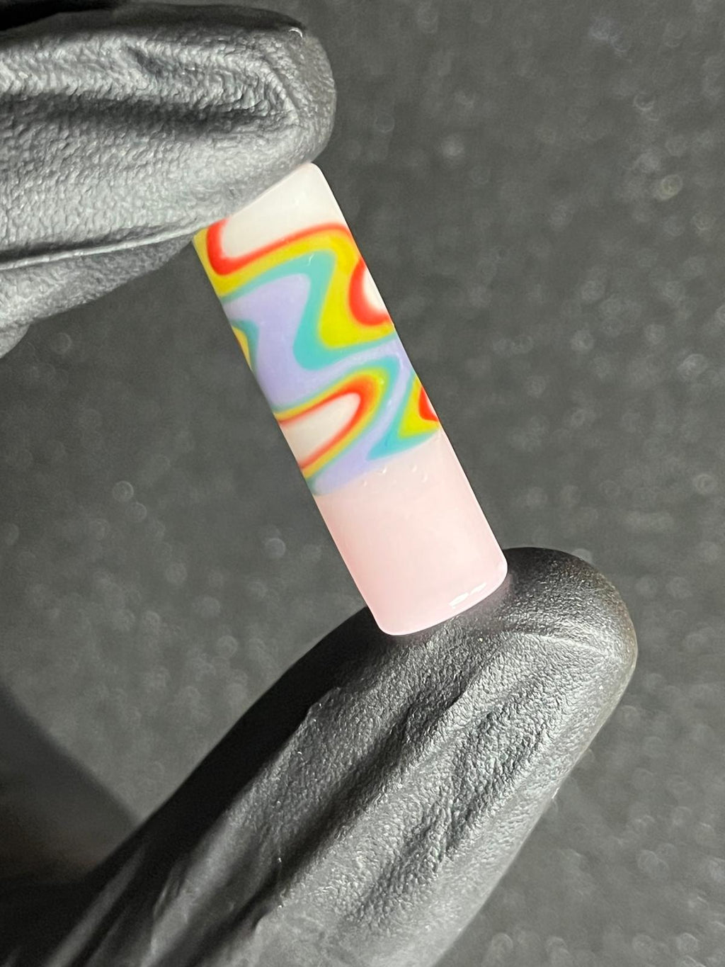 10 x 31,5 mm - Unikat von Melty Glass