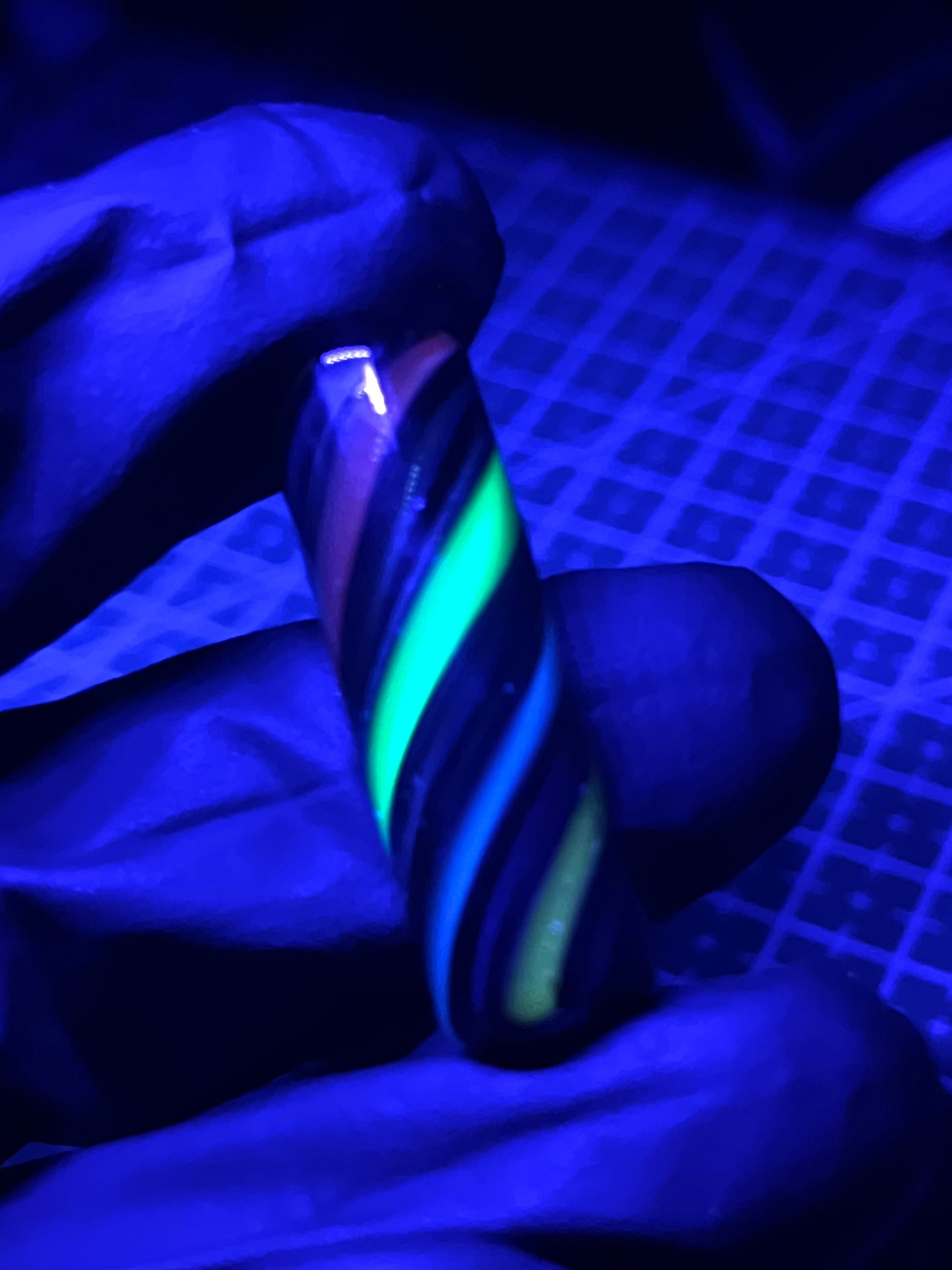 10,5mm - Glaskosmos - Made in Germany - UV Reaktiv