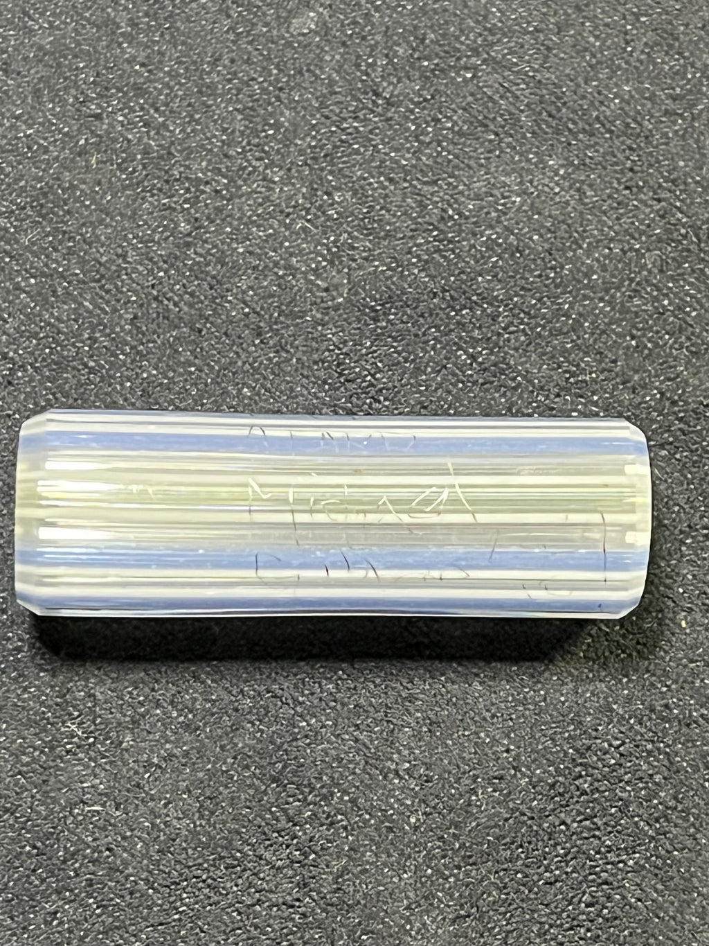 Geo Tip – Glastip, 12mm,26 Loch, UV-reaktiv, Unikat M.Gibbons
