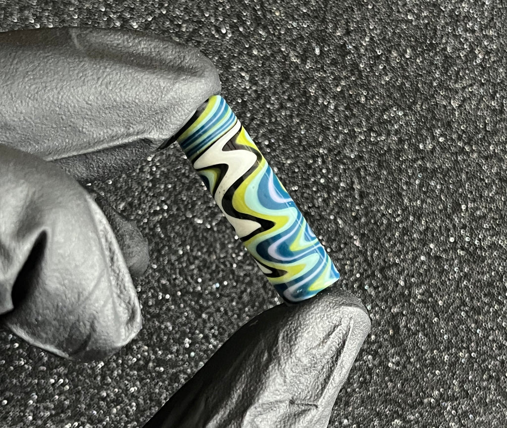 10,1 x 35,2mm - Unikat von Melty Glass