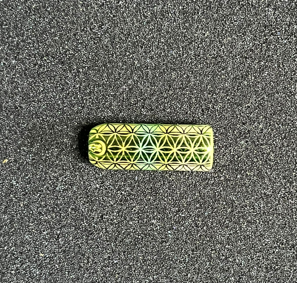 12,6 x 33,4mm - Glas Tip von Mothershipglass