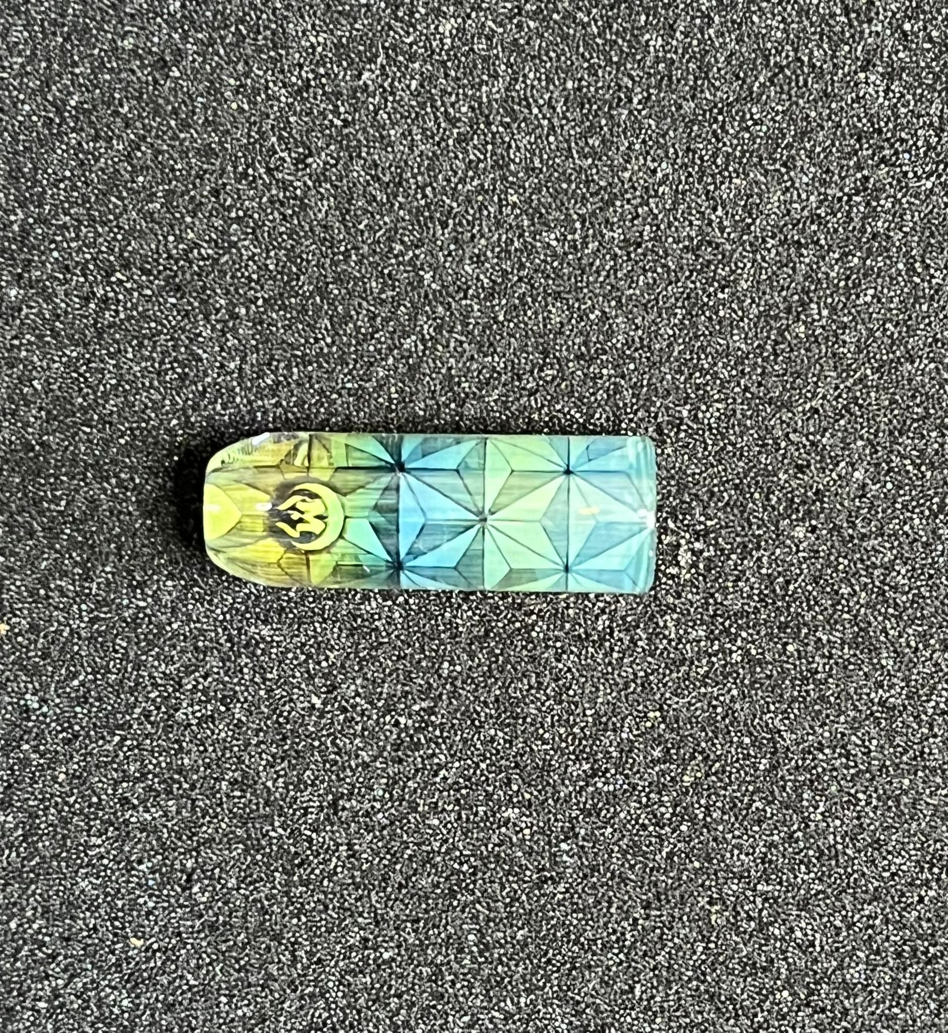 12,5 x 35,6 mm - Hologramm Glas Tip von Mothershipglass