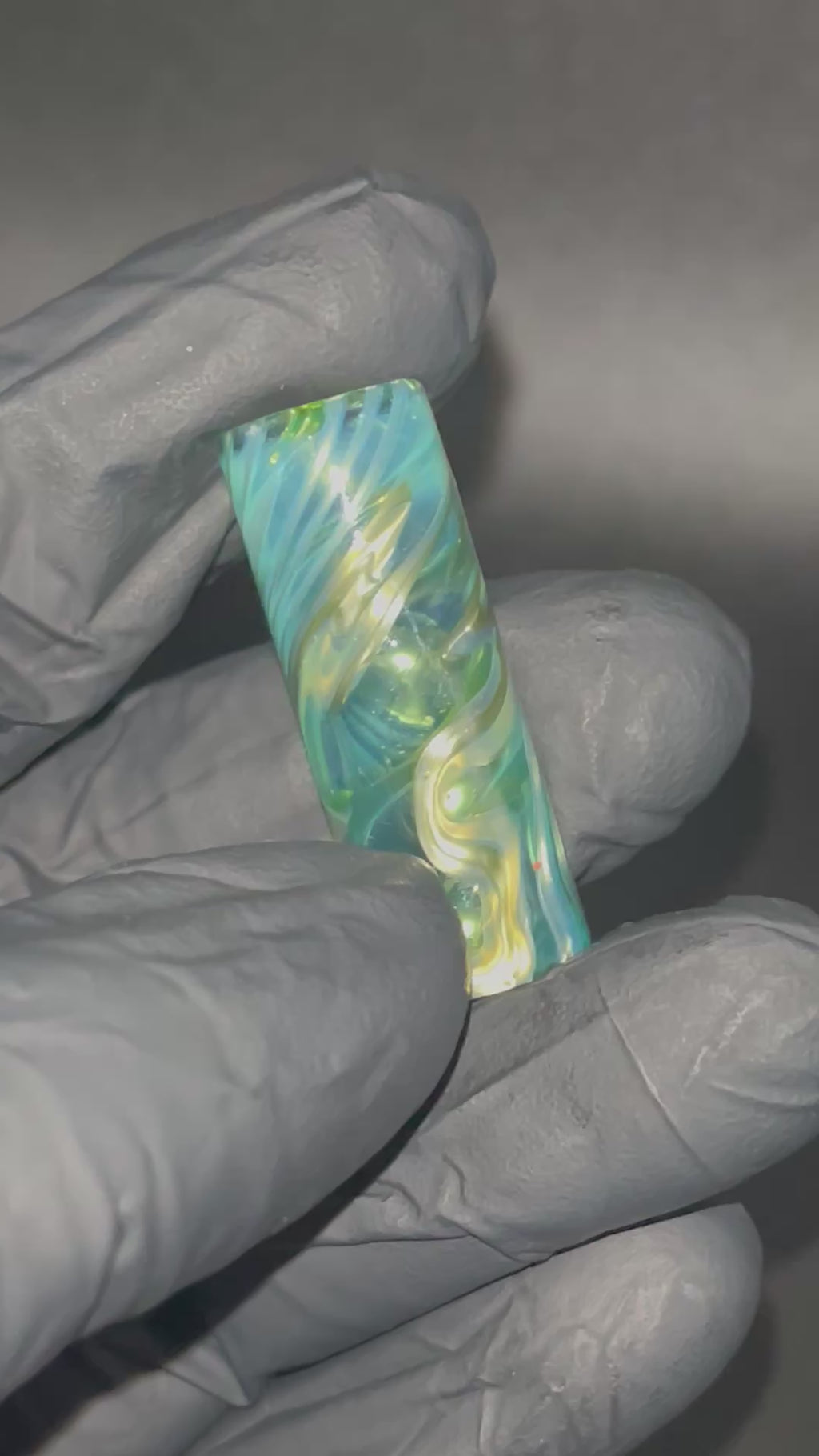13mm - Tye Glass Art - USA - UV Reaktiv