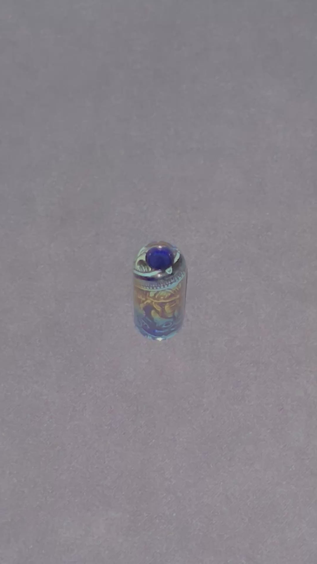 12,4mm - Hologramm Glas Tip von Mothershipglass