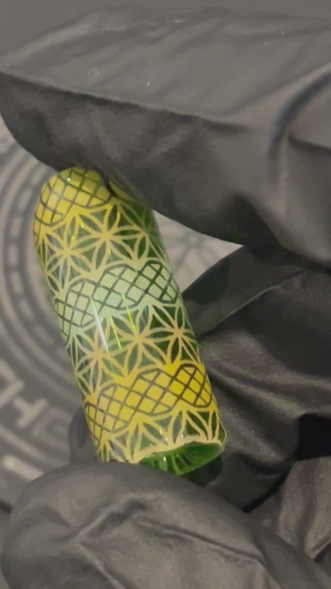 12mm - Hologramm Blunt Tip von Mothershipglass