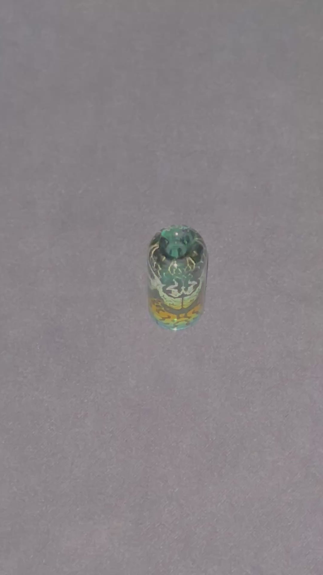 13,4mm - Hologramm Glas Tip von Mothershipglass