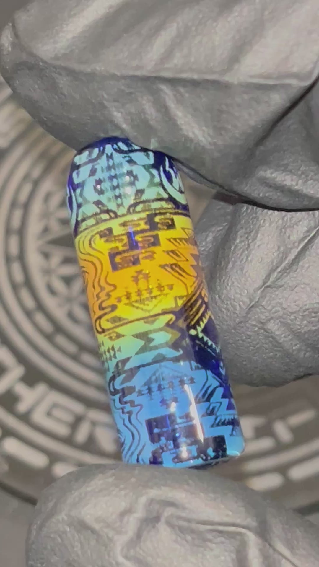 Hologramm Blunt Tip von Mothershipglass