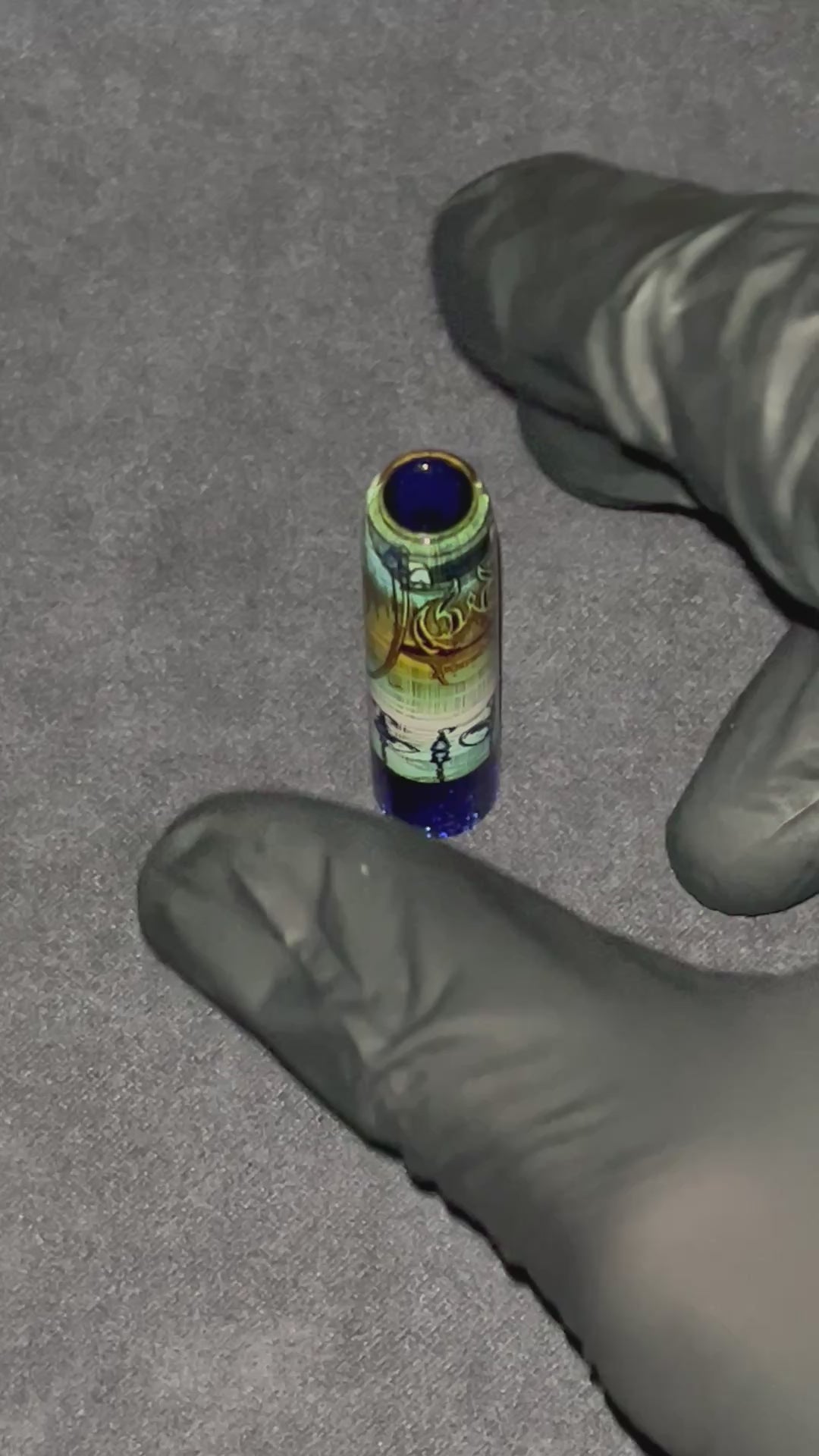 10,5mm auf 12,4mm - Multibore Glas Tip von Mothershipglass